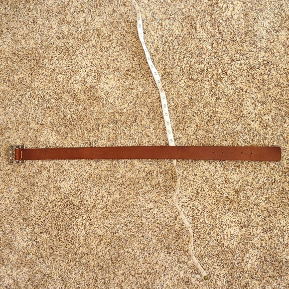 Fossil Leather Belt w/ Stone Embellishments!! - Picture 10 of 10